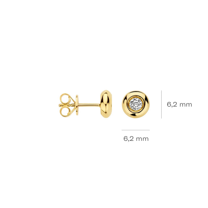 Blush Lab Diamonds Ohrstecker 14k Gelbgold - LG7004Y