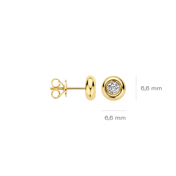 Blush Lab Diamonds Ohrstecker 14k Gelbgold - LG7005Y