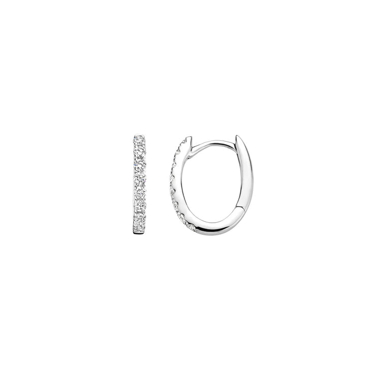 Blush Lab Diamonds Ohrringe 14k Weissgold - LG7006W