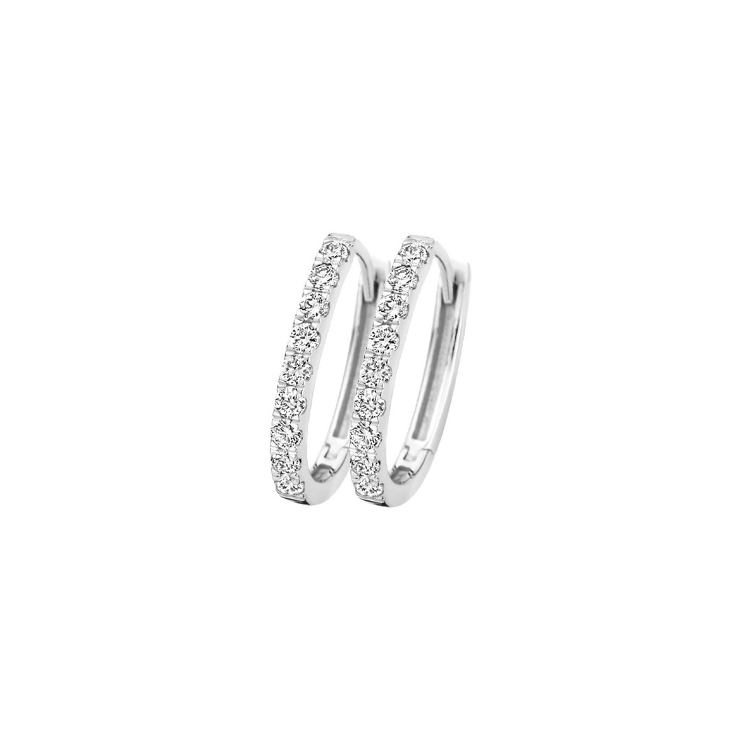 Blush Lab Diamonds Ohrringe 14k Weissgold - LG7008W