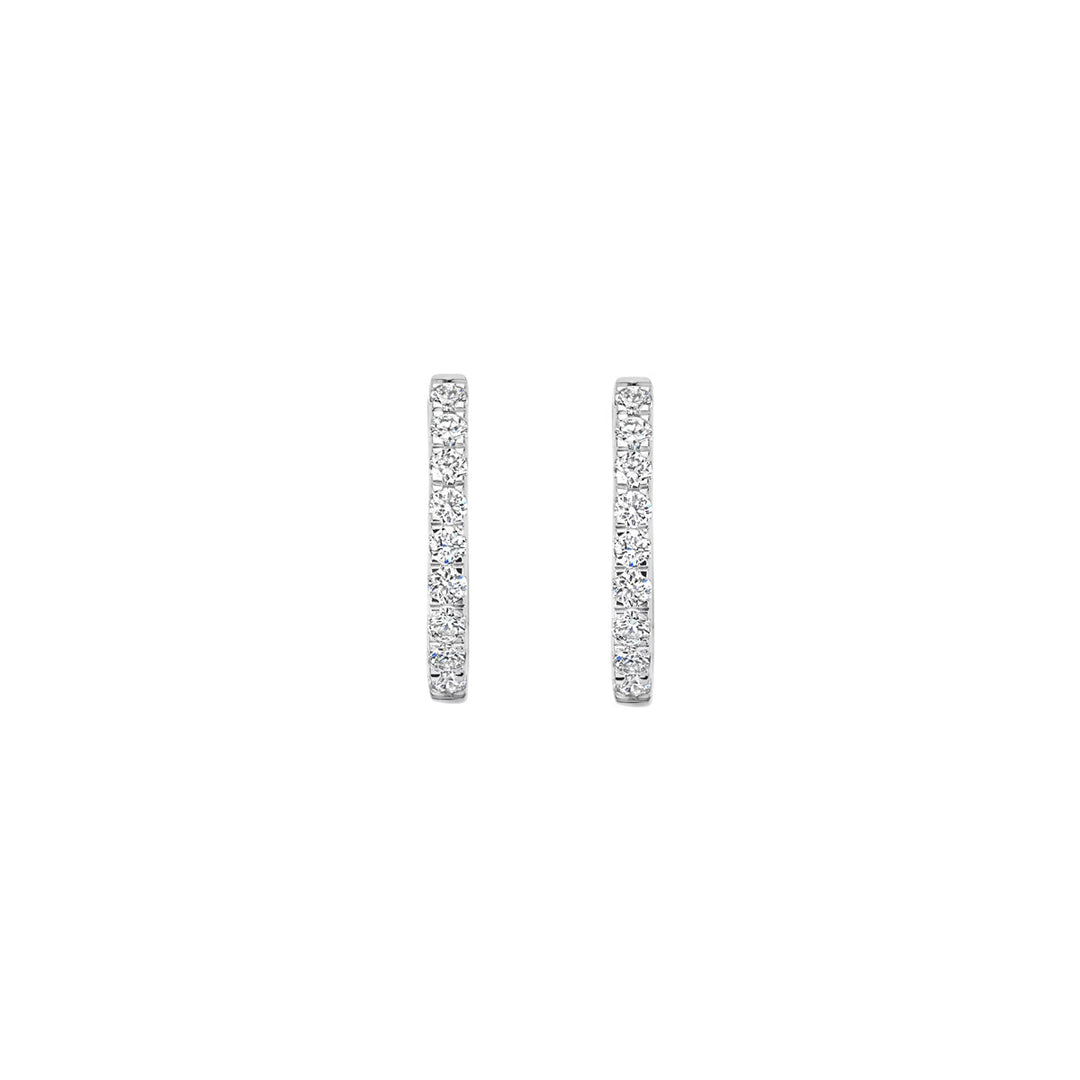 Blush Lab Diamonds Ohrringe 14k Weissgold - LG7008W