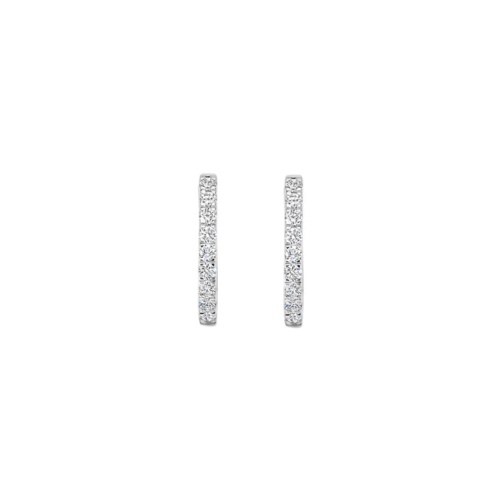 Blush Lab Diamonds Ohrringe 14k Weissgold - LG7008W