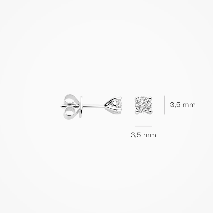 Blush Lab Diamonds Ohrstecker 14k Weissgold - LG7020W
