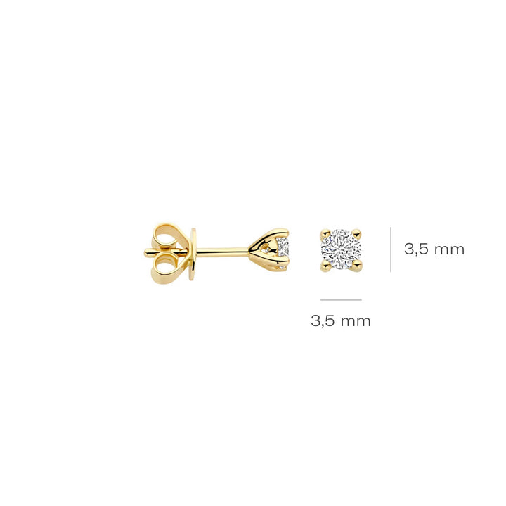 Blush Lab Diamonds Ohrstecker 14k Gelbgold - LG7020Y