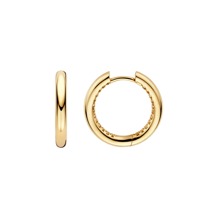 Créoles Blush Or jaune 14 carats - LG7022Y