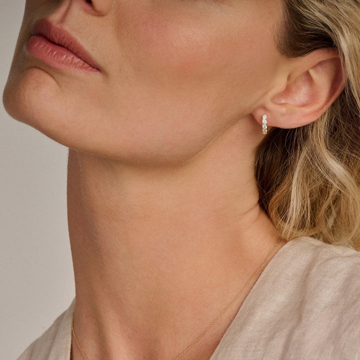 Blush Lab Diamonds Ohrringe 14k Gelbgold - LG7031Y