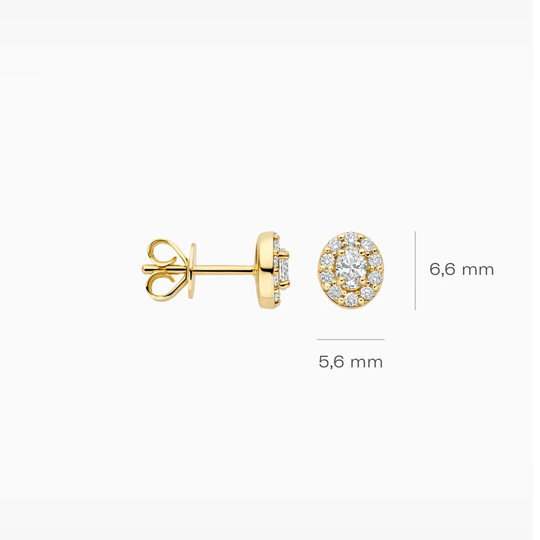 Blush Lab Diamonds Ohrstecker 14k Gelbgold - LG7033Y