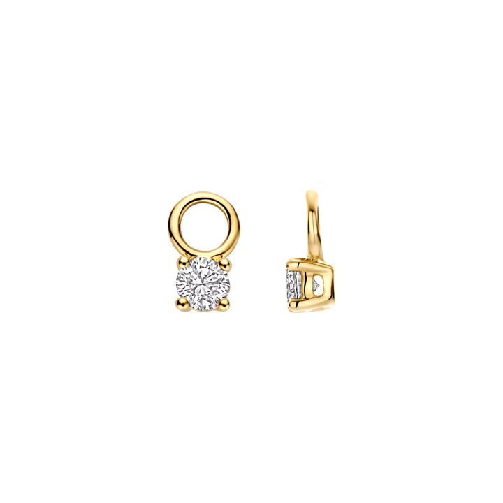 Blush Lab Diamonds Ohr Charms 14k Gelbgold - LG9000Y