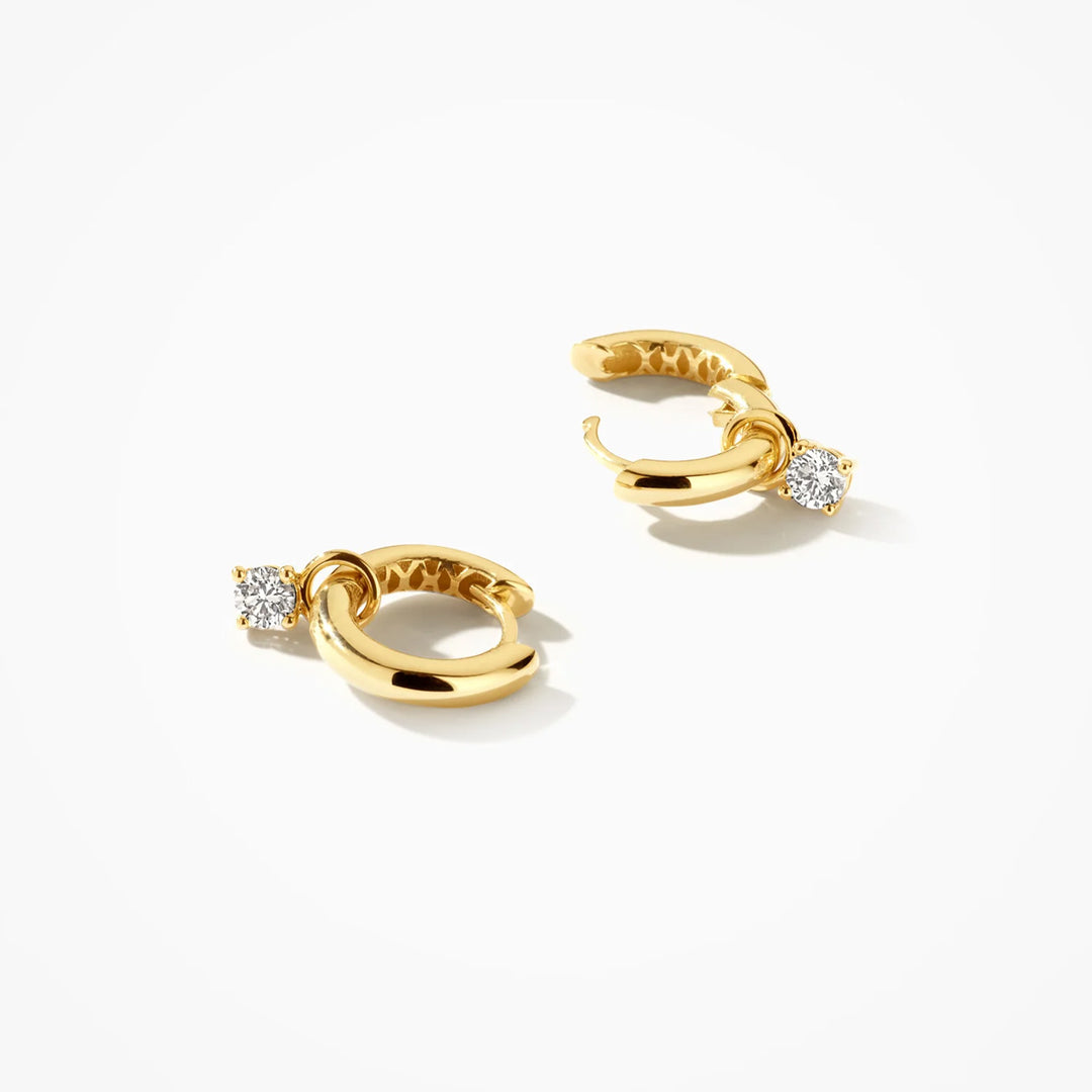 Blush Lab Diamonds Ohr Charms 14k Gelbgold - LG9000Y