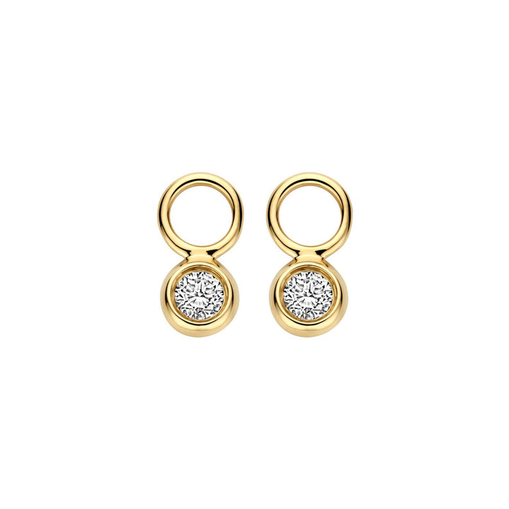 Blush Lab Diamonds Ohr Charms 14k Gelbgold - LG9002Y