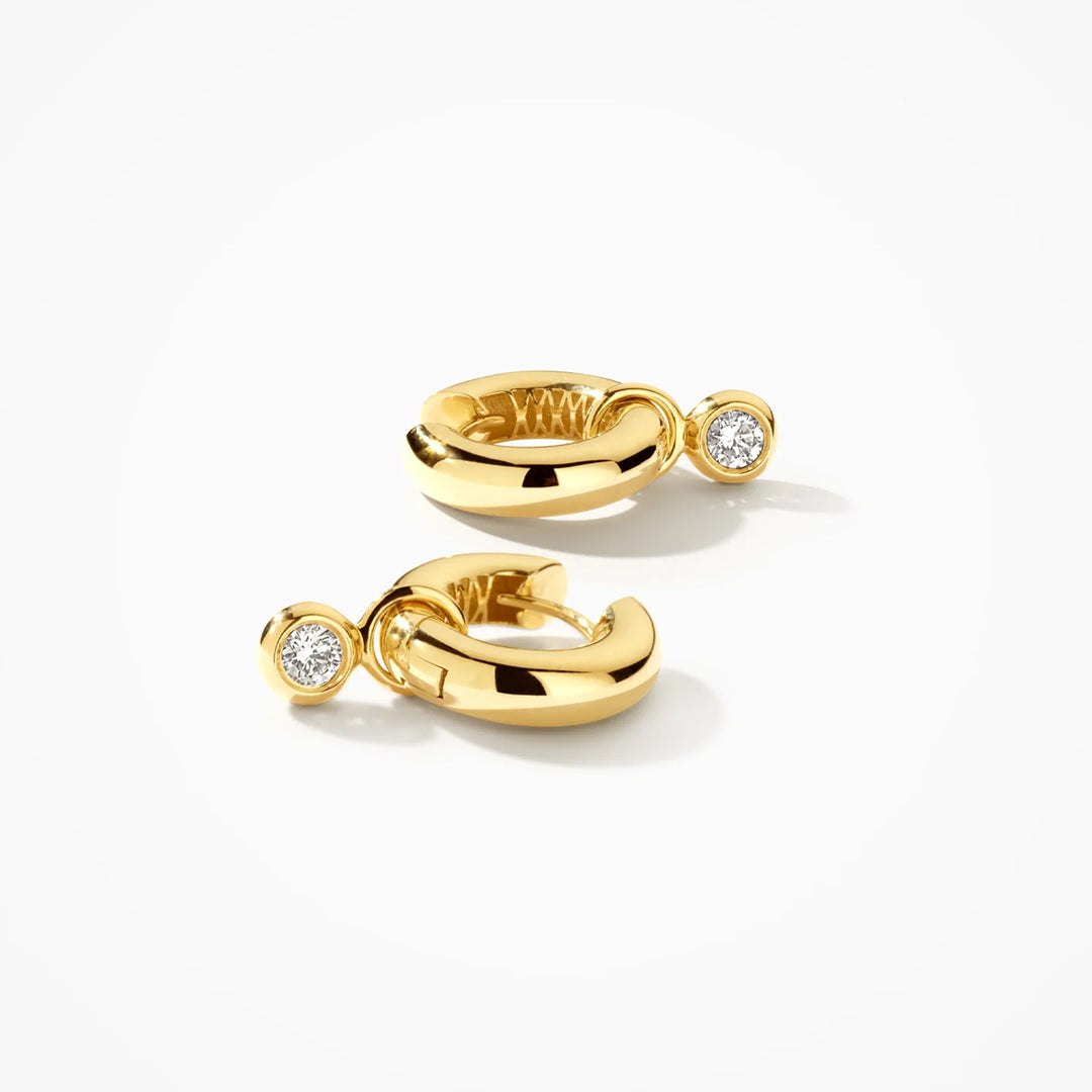 Blush Lab Diamonds Ohr Charms 14k Gelbgold - LG9002Y