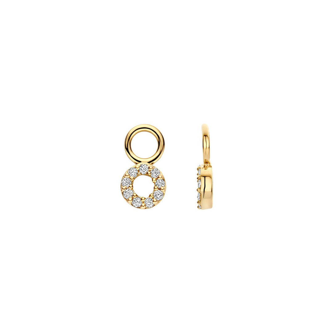 Blush Lab Diamonds Ohr Charms 14k Gelbgold - LG9003Y