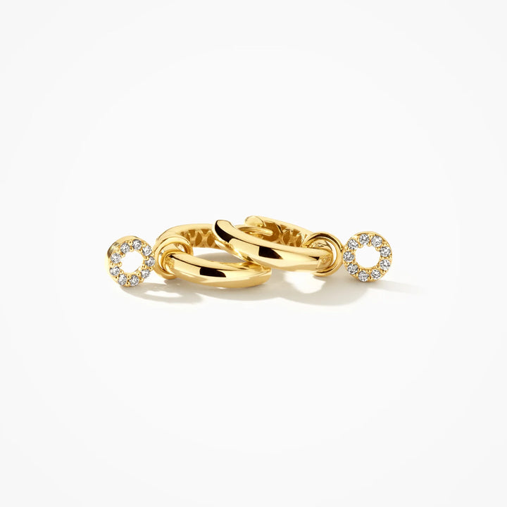 Blush Lab Diamonds Ohr Charms 14k Gelbgold - LG9003Y