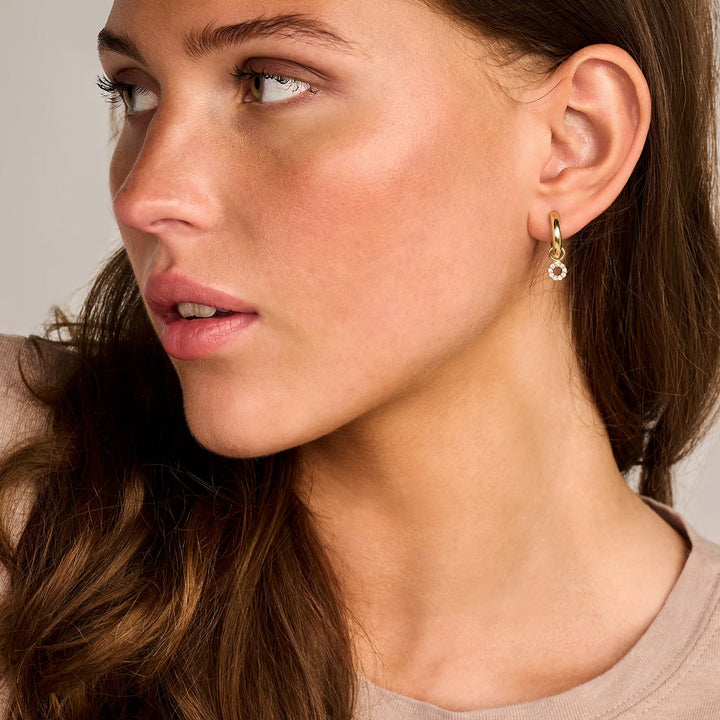 Blush Lab Diamonds Ohr Charms 14k Gelbgold - LG9003Y