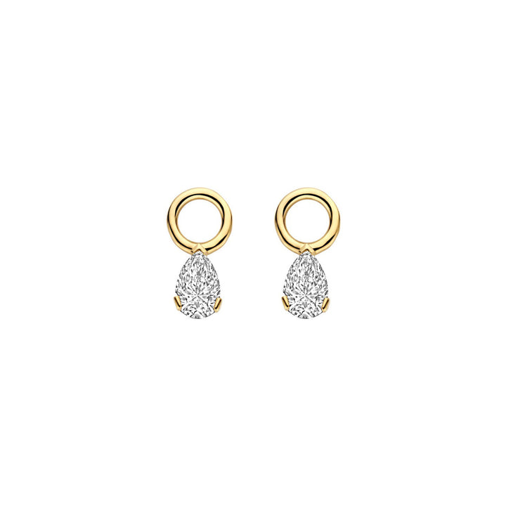 Blush Lab Diamonds Ohr Charms 14k Gelbgold - LG9004Y