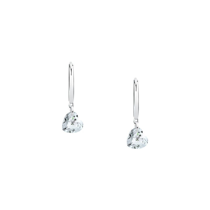 La Petite Story Collection Silver Heart Ohrringe - LPS01AWV08