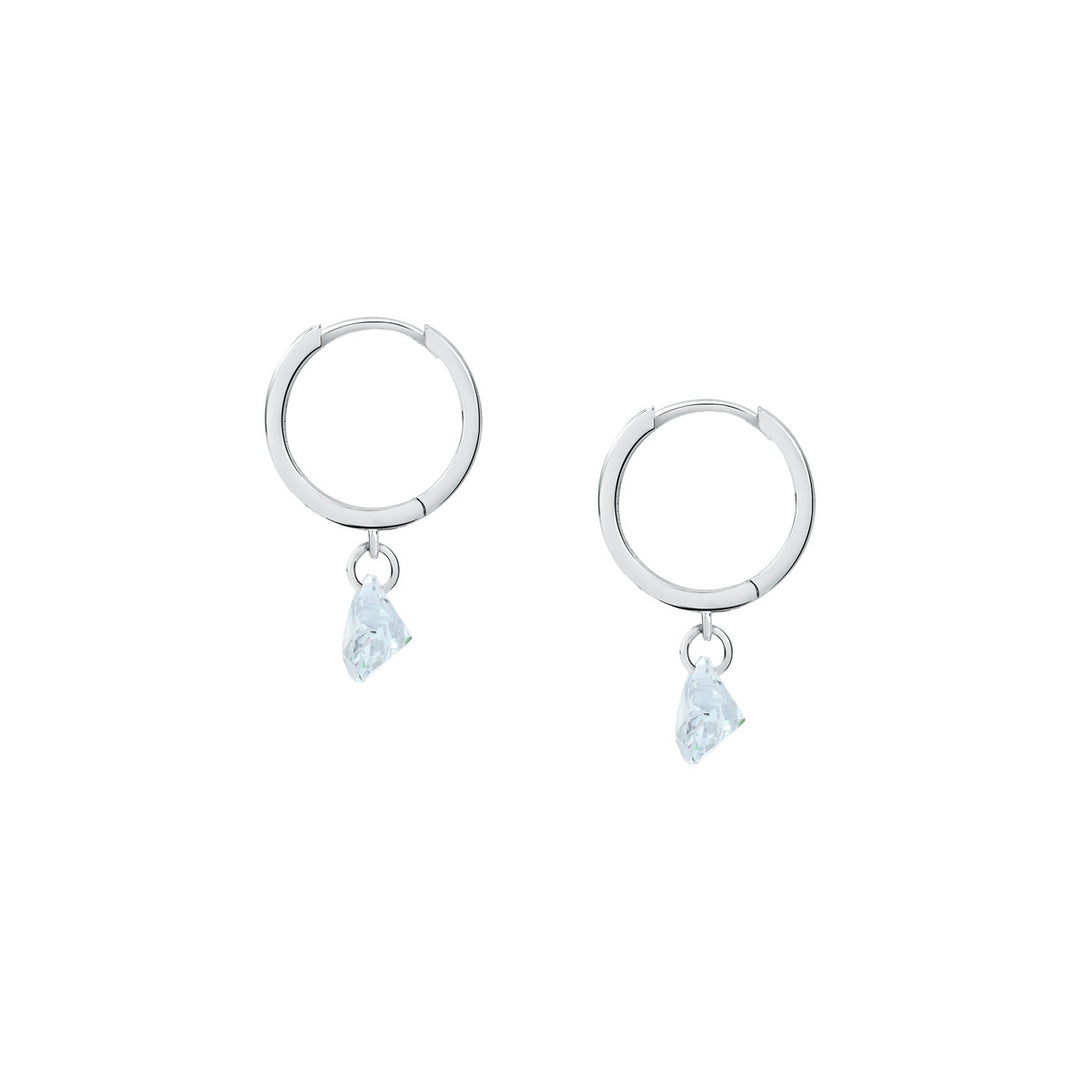 La Petite Story Collection Silver Heart Ohrringe - LPS01AWV08