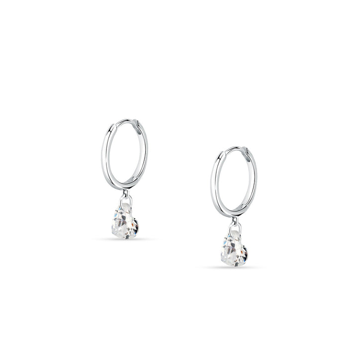 La Petite Story Collection Silver Heart Ohrringe - LPS01AWV08