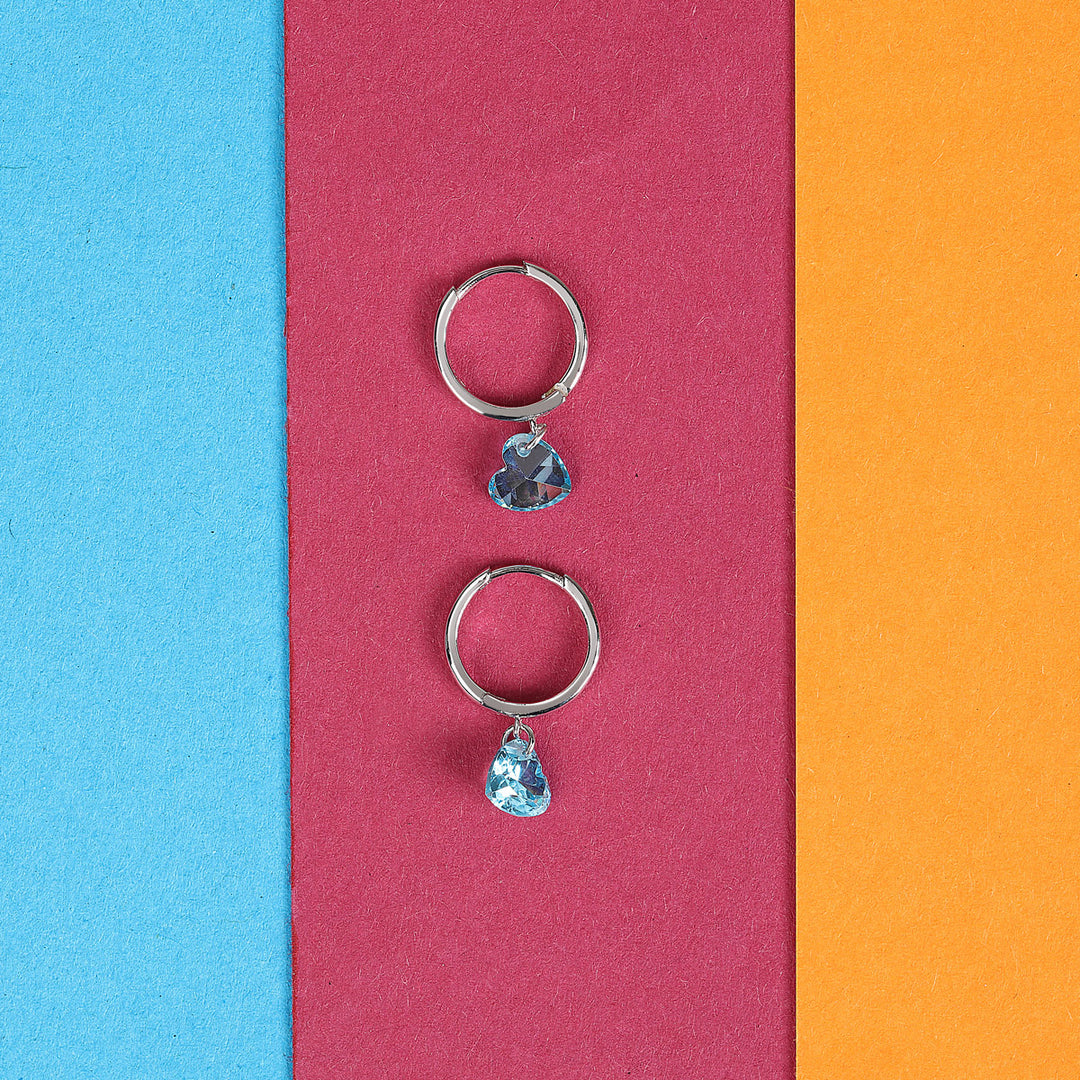 La Petite Story Collection Silver Heart Ohrringe - LPS01AWV09