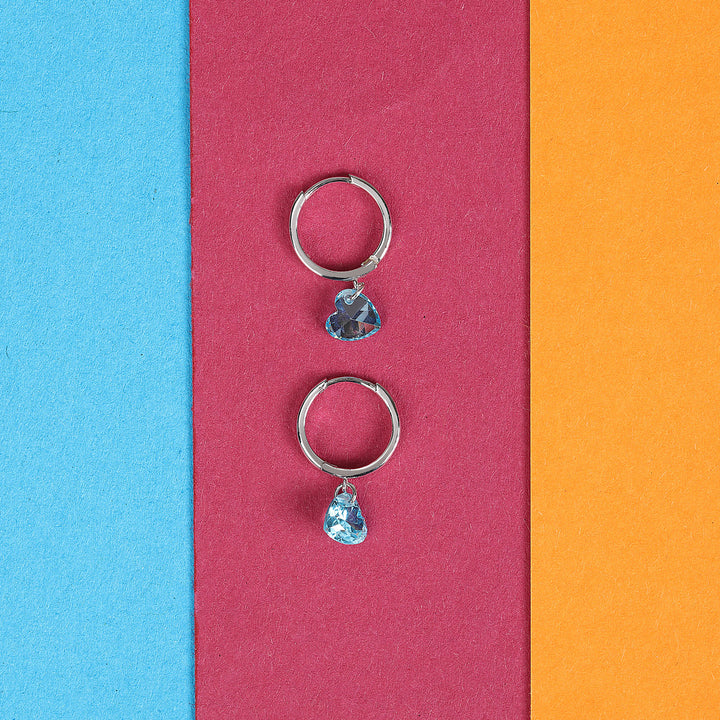 La Petite Story Collection Silver Heart Ohrringe - LPS01AWV09