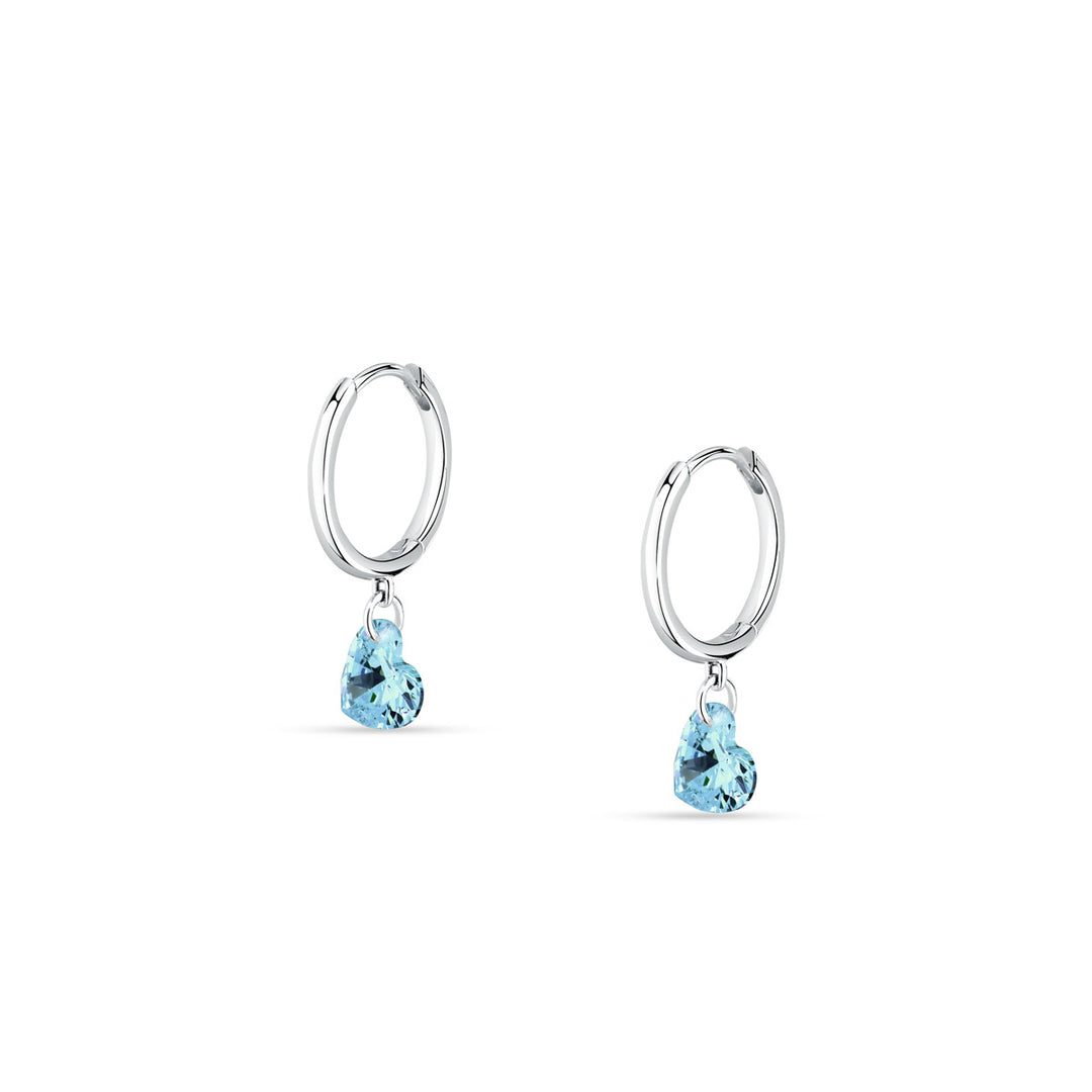 La Petite Story Collection Silver Heart Ohrringe - LPS01AWV09
