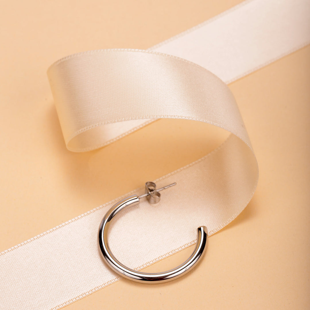 La Petite Story C Hoop Einzel Ohrstecker - LPS02AQM09