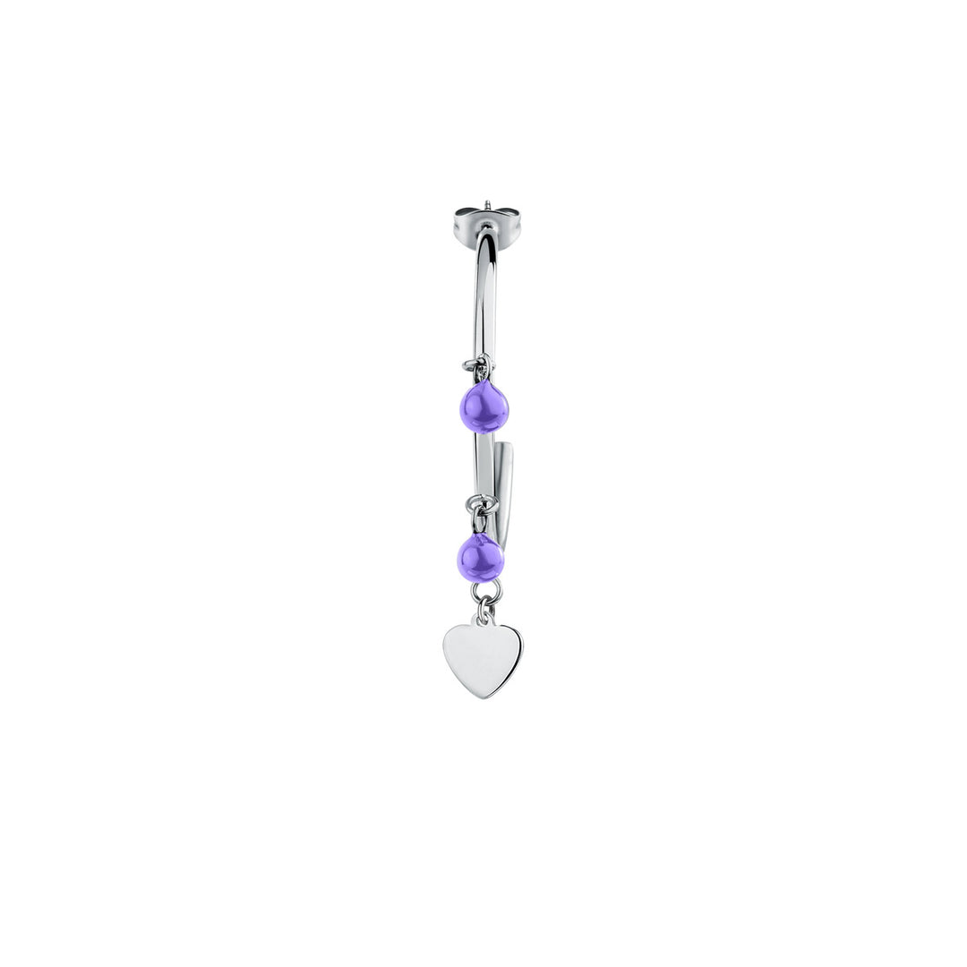 La Petite Story Heart Einzel Ohrring - LPS02AQM45