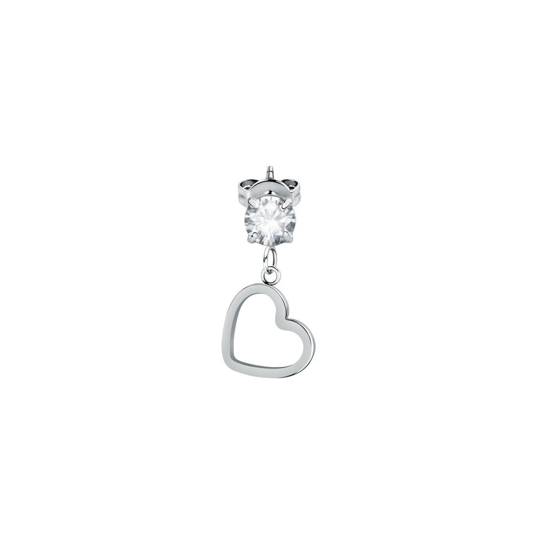 La Petite Story Heart Einzel Ohrstecker - LPS02AQM58
