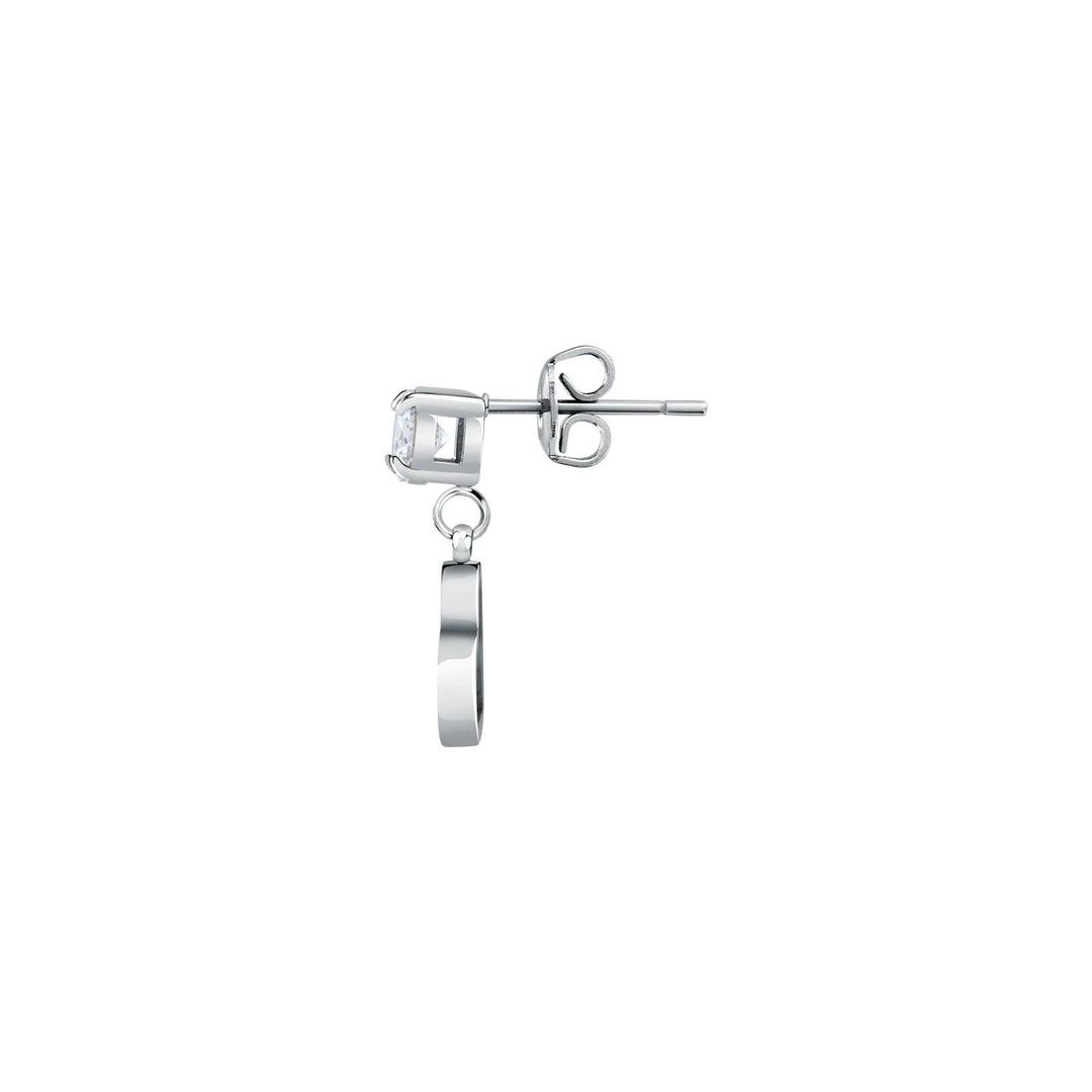La Petite Story Heart Einzel Ohrstecker - LPS02AQM58