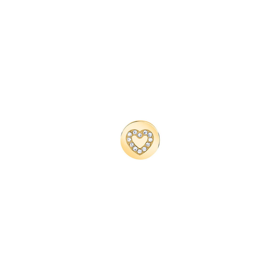 La Petite Story Heart Einzel Ohrstecker - LPS02AQM61