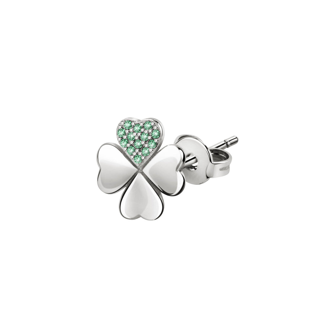 La Petite Story 4 Leaf Clover Einzel Ohrstecker - LPS02ARQ104