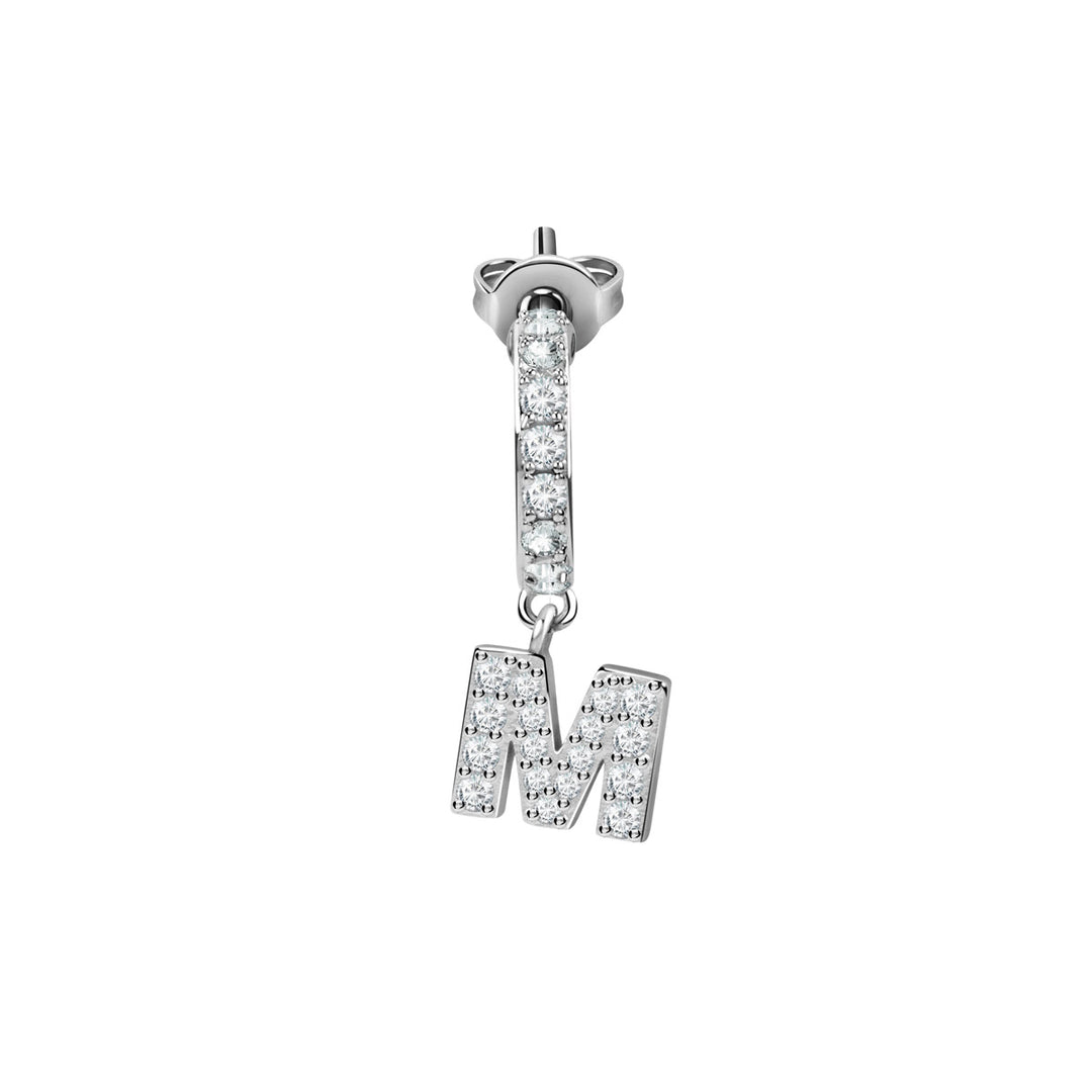 La Petite Story Exigo Letter M Ohrstecker - LPS02ARQ65