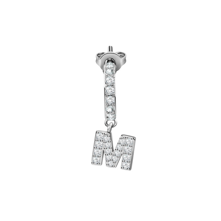 La Petite Story Exigo Letter M Ohrstecker - LPS02ARQ65
