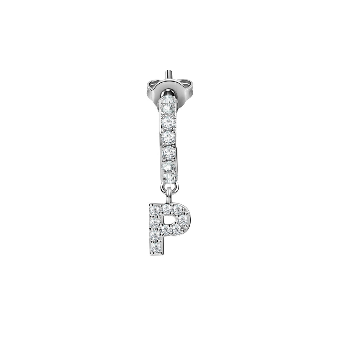 La Petite Story Exigo Letter P Ohrstecker - LPS02ARQ71