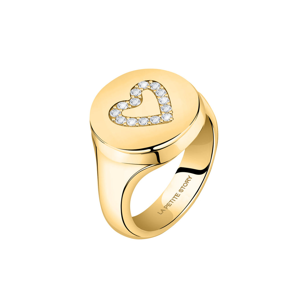 La Petite Story Heart Ring - LPS03AVV010