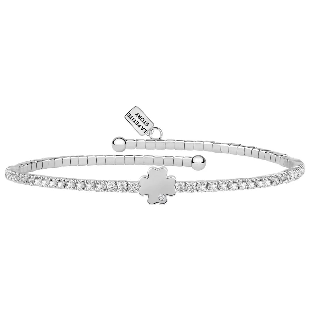 La Petite Story Lux Bangles 4 Leaf Clover Armreif - LPS05AQC04