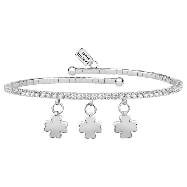 La Petite Story Lux Bangles 4 Leaf Clover Armreif - LPS05AQC10