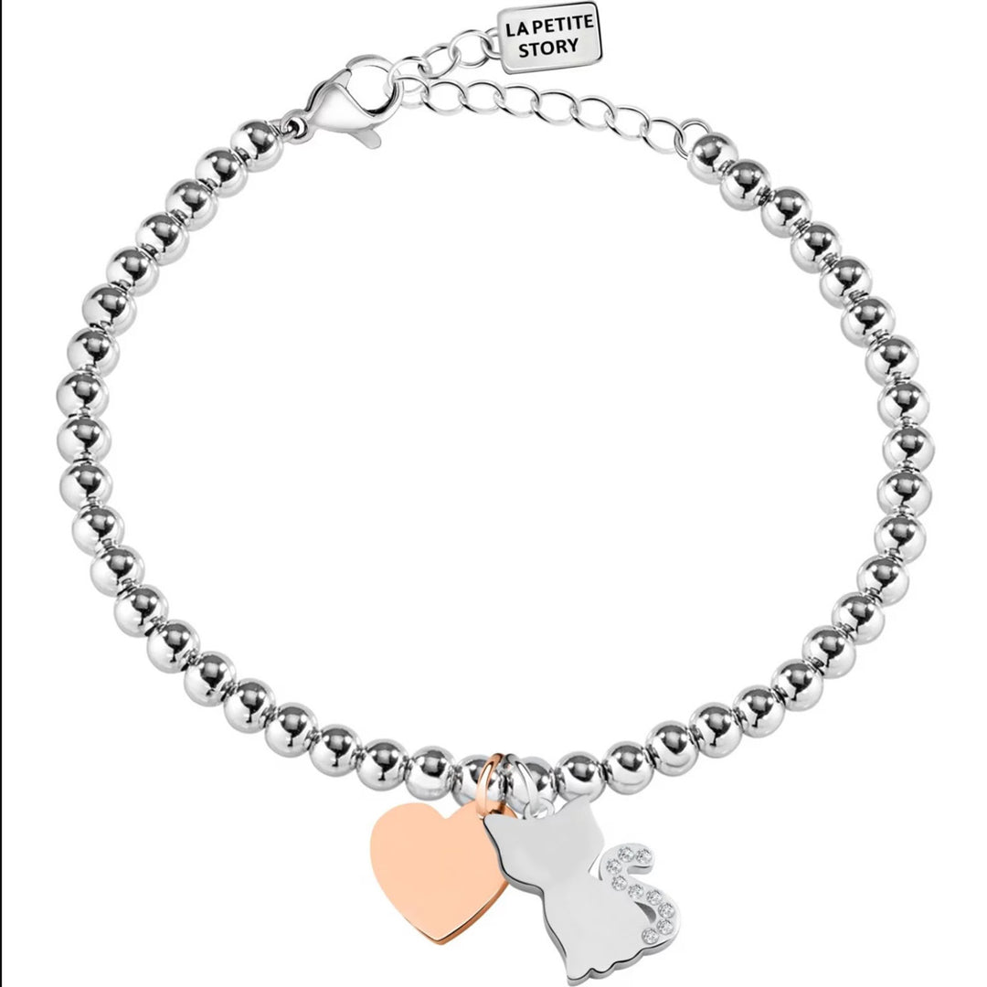 La Petite Story Dog & Kitty Armband - LPS05AQI09
