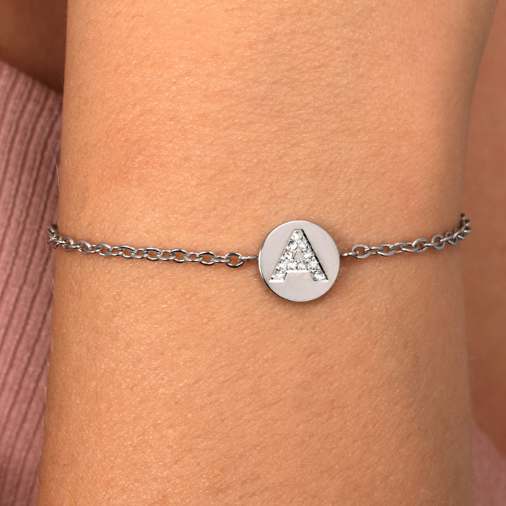 La Petite Story Family Letter A Armband - LPS05ASF36