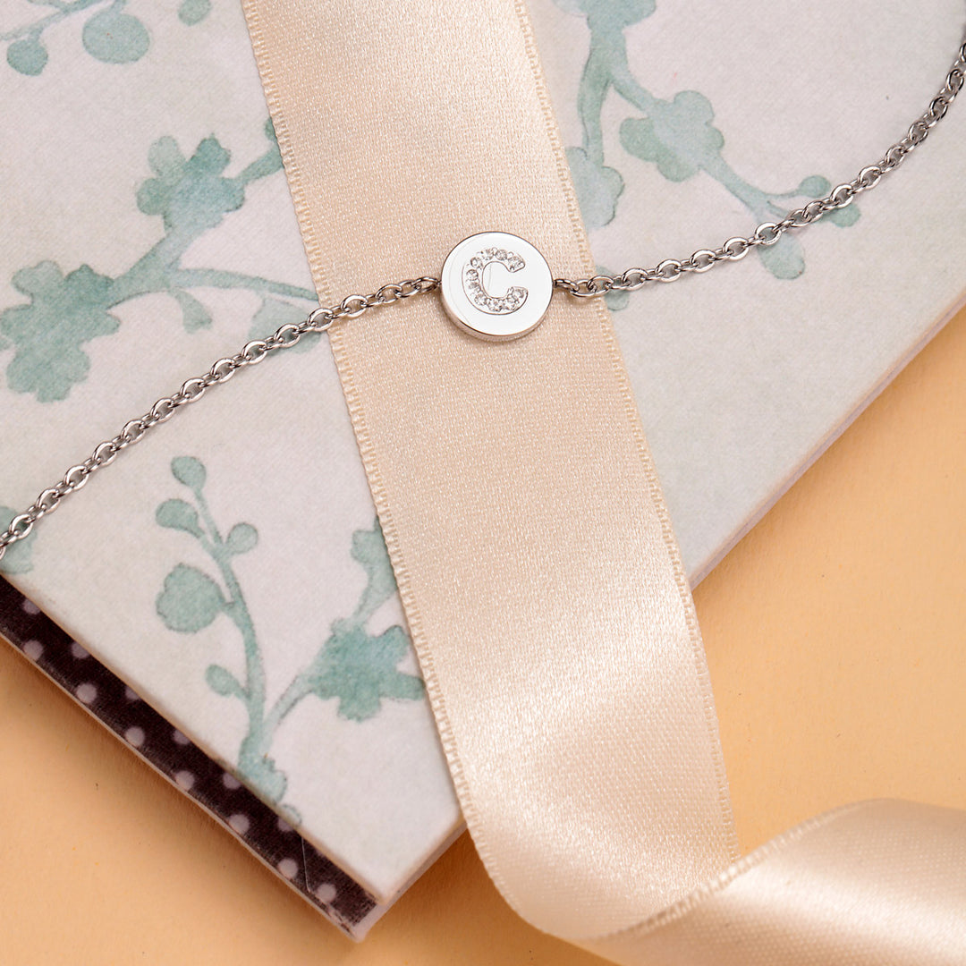 La Petite Story Family Letter C Armband - LPS05ASF38