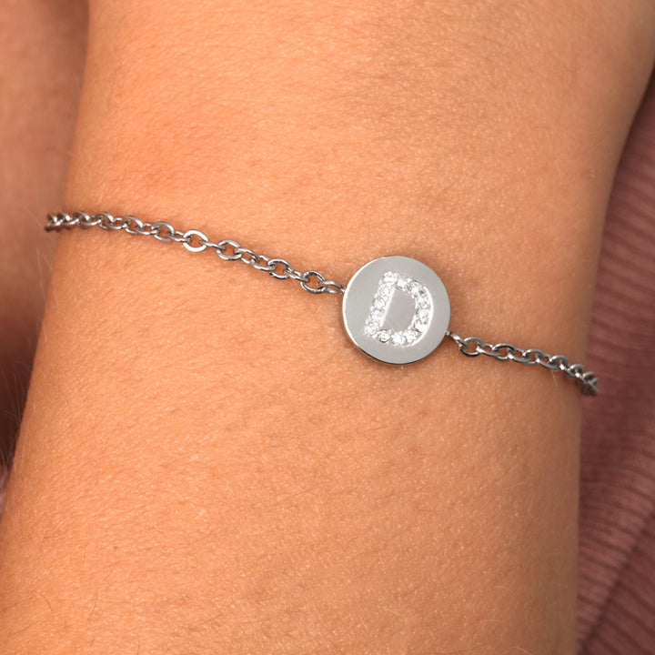 La Petite Story Family Letter D Armband - LPS05ASF39