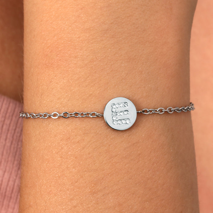 La Petite Story Family Letter E Armband - LPS05ASF40