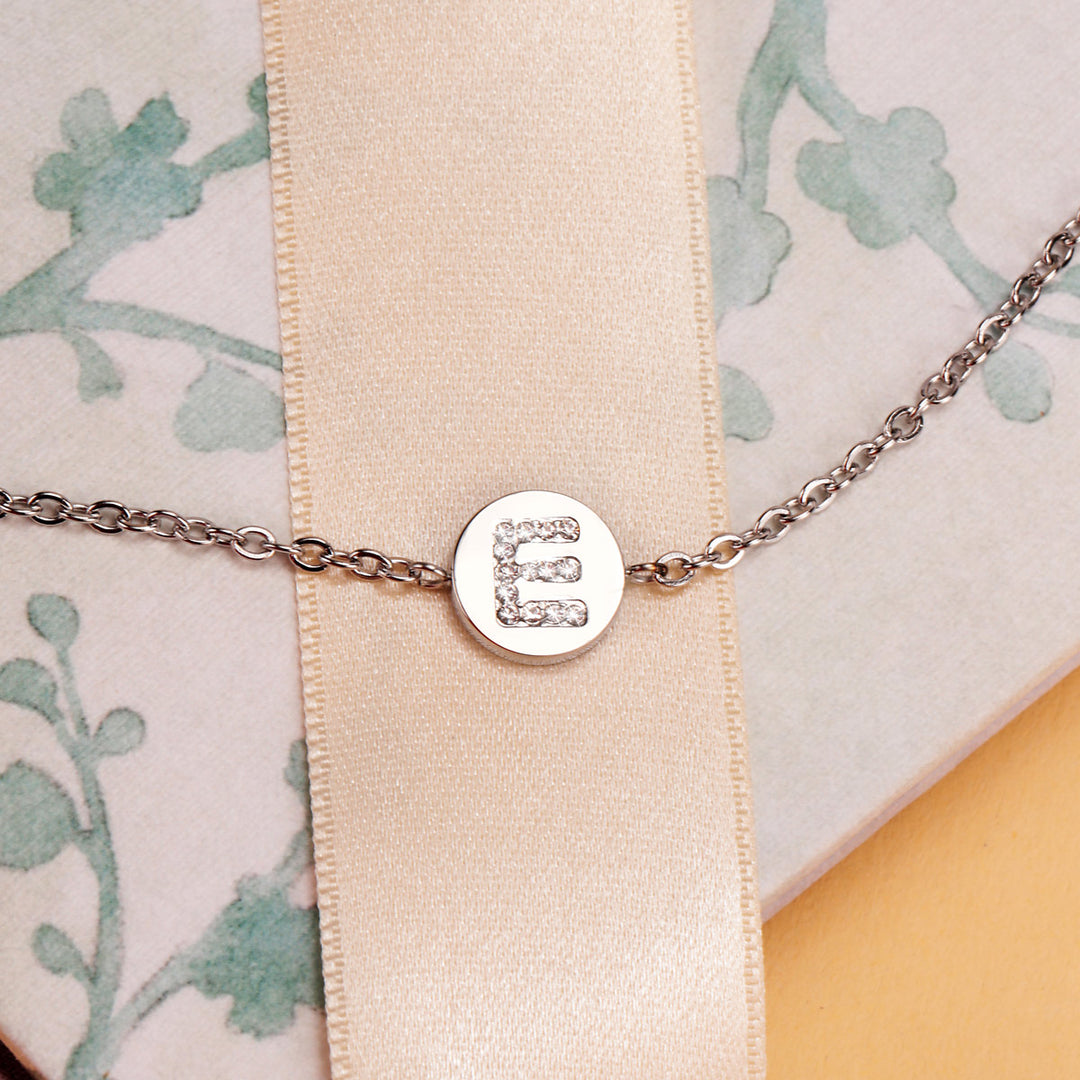 La Petite Story Family Letter E Armband - LPS05ASF40