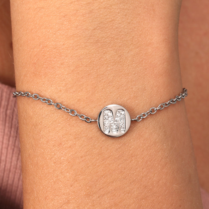 La Petite Story Family Letter M Armband - LPS05ASF46