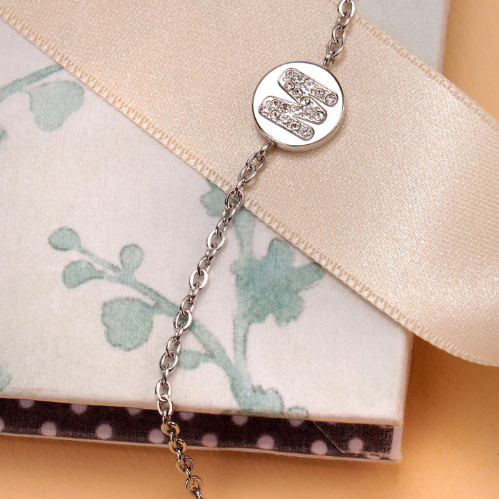 La Petite Story Family Letter M Armband - LPS05ASF46