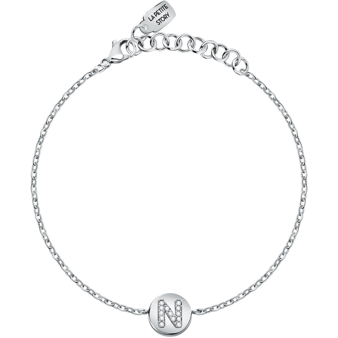 La Petite Story Family Letter N Armband - LPS05ASF47