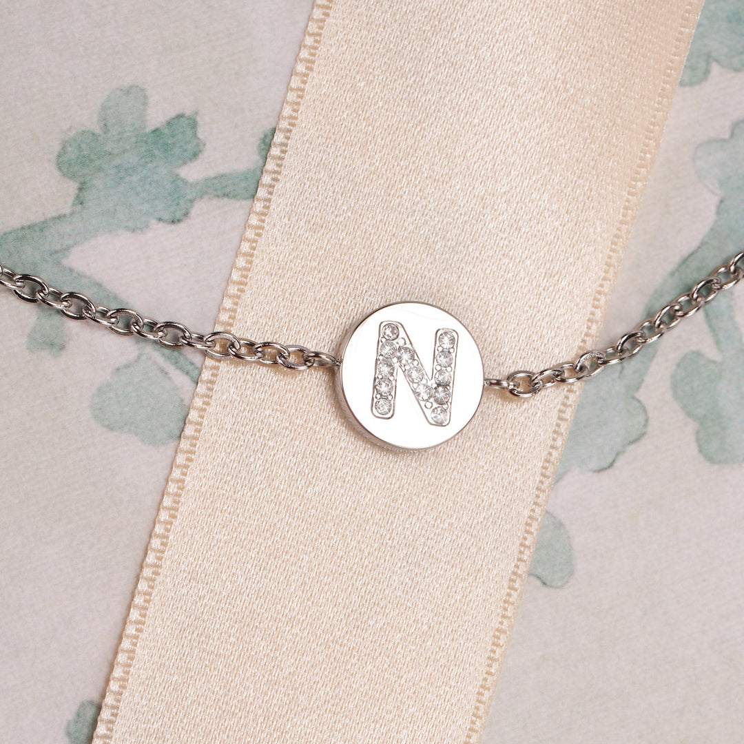 La Petite Story Family Letter N Armband - LPS05ASF47