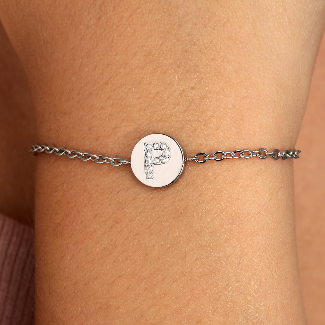 La Petite Story Family Letter P Armband - LPS05ASF49