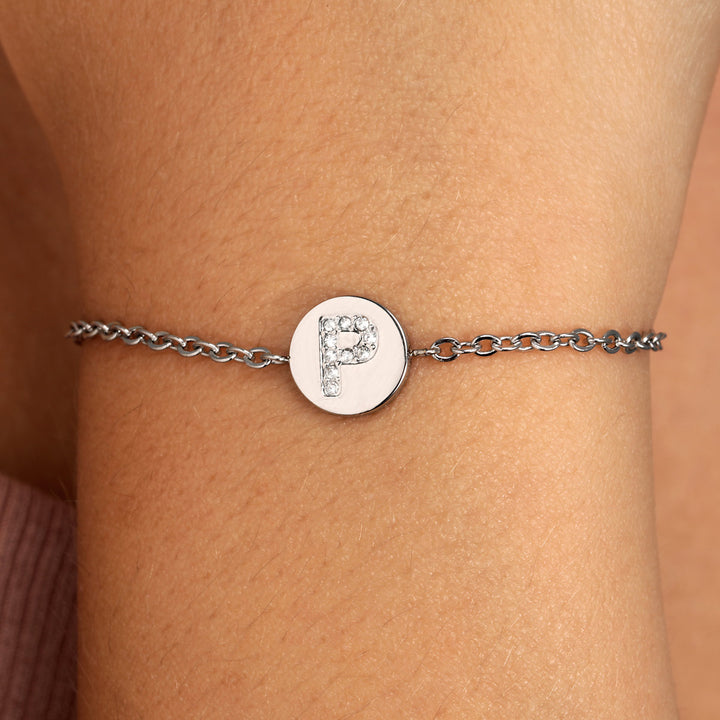 La Petite Story Family Letter P Armband - LPS05ASF49