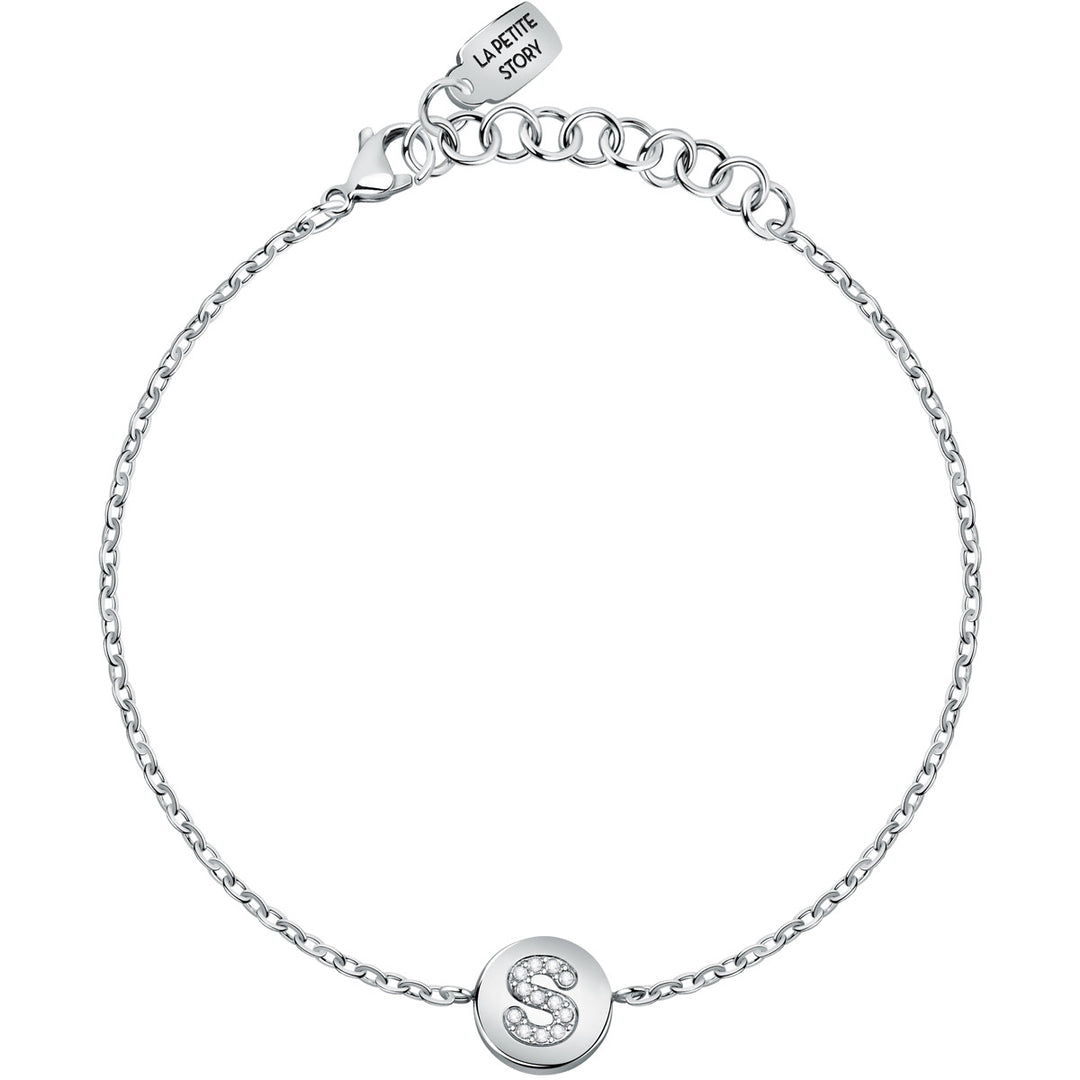 La Petite Story Family Letter S Armband - LPS05ASF51